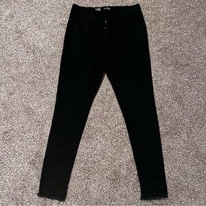 a.n.a Women's size 10 Black High Waist Skinny Jeans